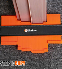 Contour Gauge (10 Inch) Profile Tool with Adjustable Lock,Christmas Gifts for Men Women Dad Boyfriend Husband-Precisely Copy Irregular Shape Duplicator-Cool Gadgets for Woodworking Tool Tracing