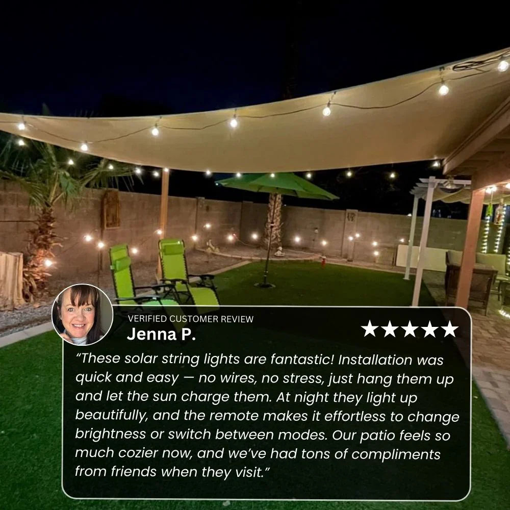 Solar Festoon Lights