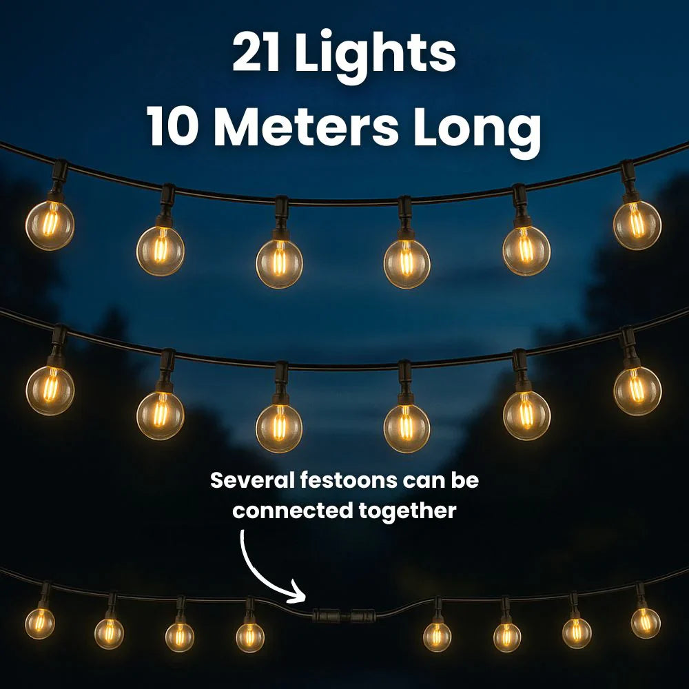 Solar Festoon Lights