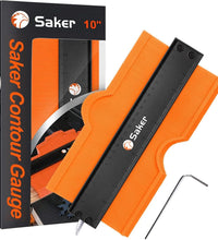 Contour Gauge (10 Inch) Profile Tool with Adjustable Lock,Christmas Gifts for Men Women Dad Boyfriend Husband-Precisely Copy Irregular Shape Duplicator-Cool Gadgets for Woodworking Tool Tracing