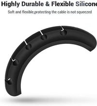 Cable Organizer Clips - 5-Slot Desktop Cord Manager, 4.5