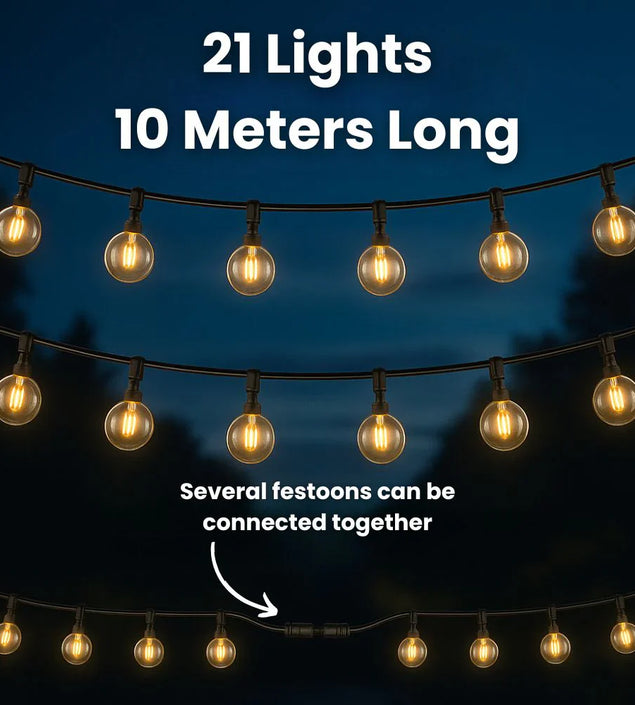 Solar Festoon Lights