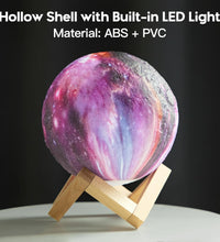 Moon Lamp Galaxy Lamp 5.9 Inch 16 Colors LED 3D Moon Light, Remote & Touch Control Moon Night Light Gifts for Girls Boys Kids Women Birthday