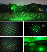 Green Laser Pointer High Power, Green Long Range High Power Laser Pointer Rechargeable High Power Strong Laser Beam Pointer Pen Green Laser Light Pointer, Green Laser Pointer for Presentations Outdoor