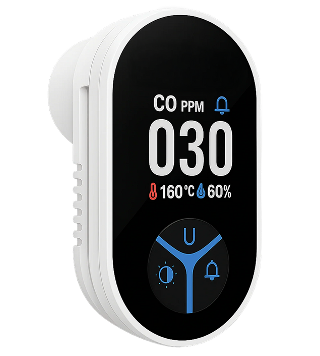 CO Gas Leak Detector with Alarm