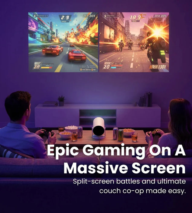LuxeBeam Portable Projector